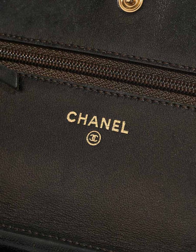 Chanel Wallet On Chain Camellia Calf Black / Gold Logo | Sell your designer bag