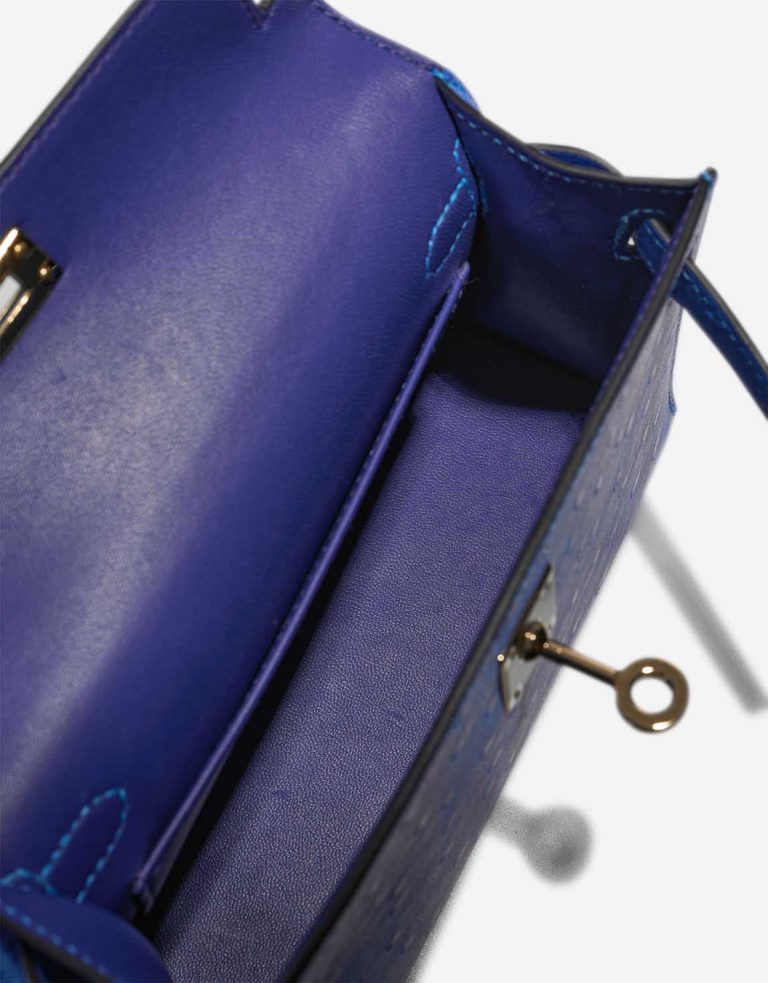 Hermès Kelly HSS Mini Ostrich Bleuet / Bleu de France Inside | Sell your designer bag