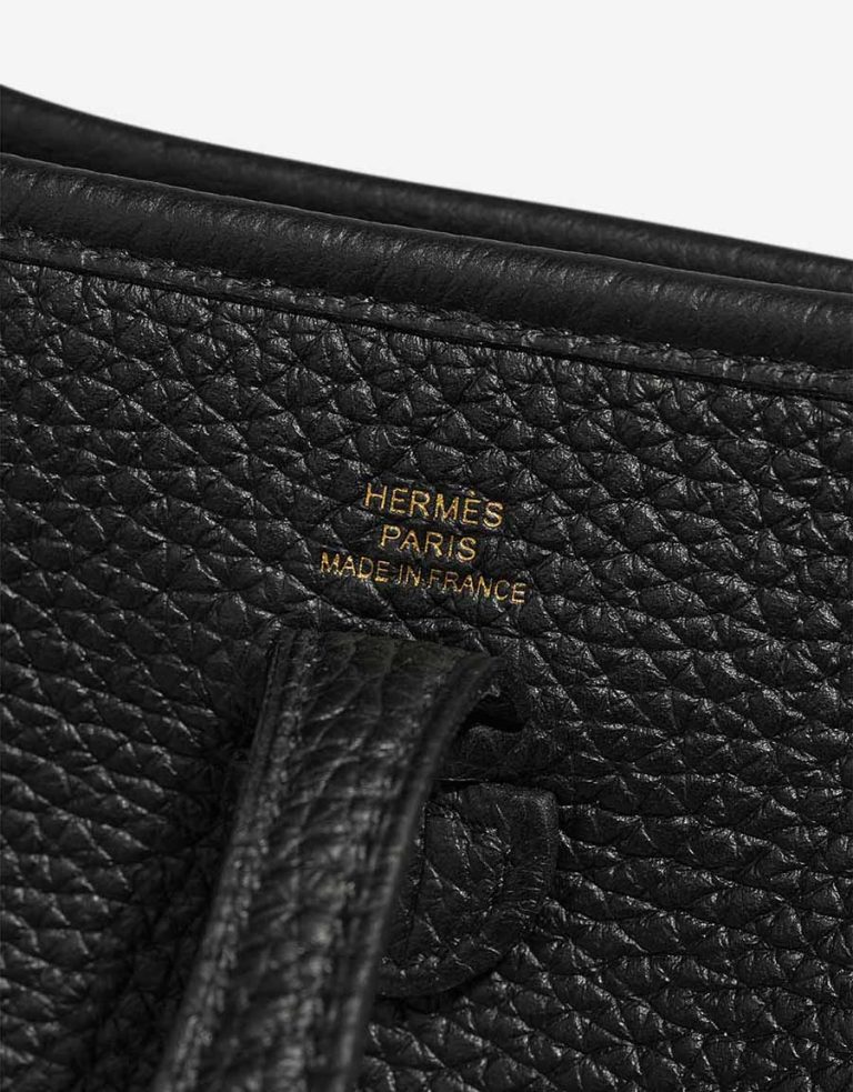 Hermès Evelyne 16 Taurillon Clémence Black Logo | Vendre votre sac de créateur