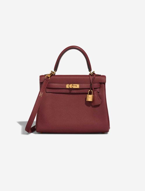Hermès Kelly 25 Togo Rouge H Front | Sell your designer bag