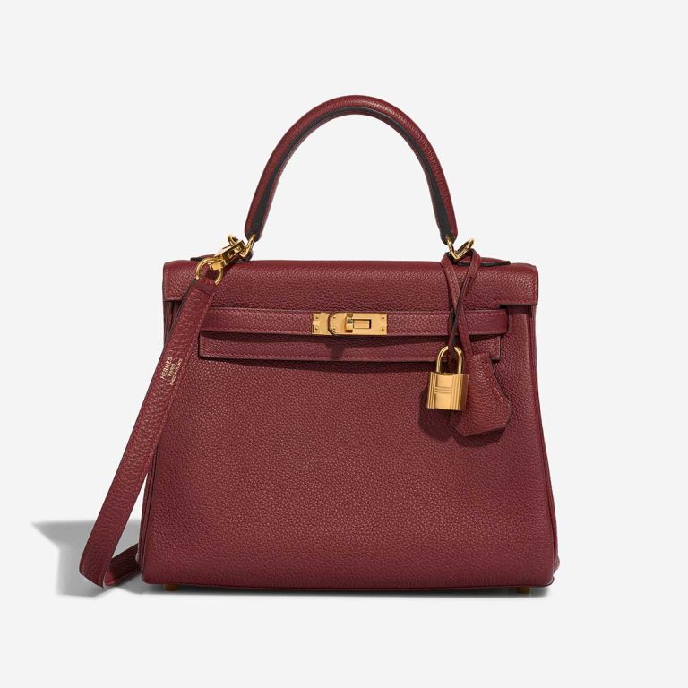 Hermès Kelly 25 Togo Rouge H Front | Sell your designer bag