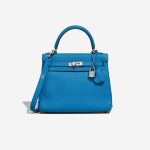 Hermès Kelly 25 Togo Bleu Zanzibar Front | Sell your designer bag