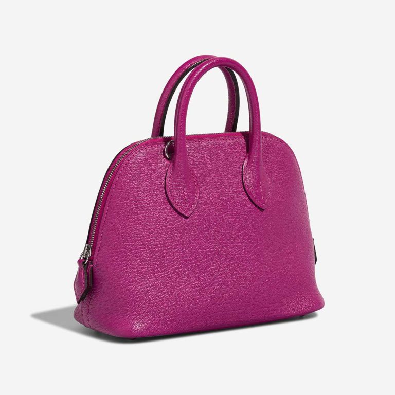 Hermès Bolide Mini Chèvre Mysore Rose Pourpre | Sell your designer bag