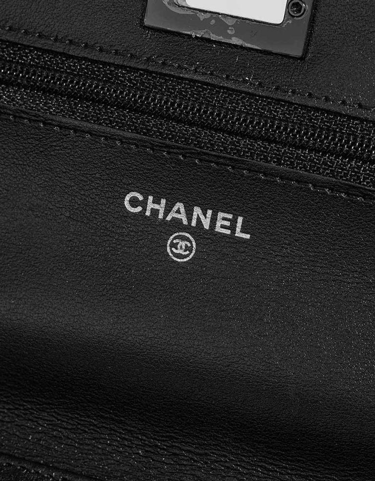 Chanel Wallet On Chain 2.55 Reissue Patent So Black Logo | Sell your designer bag