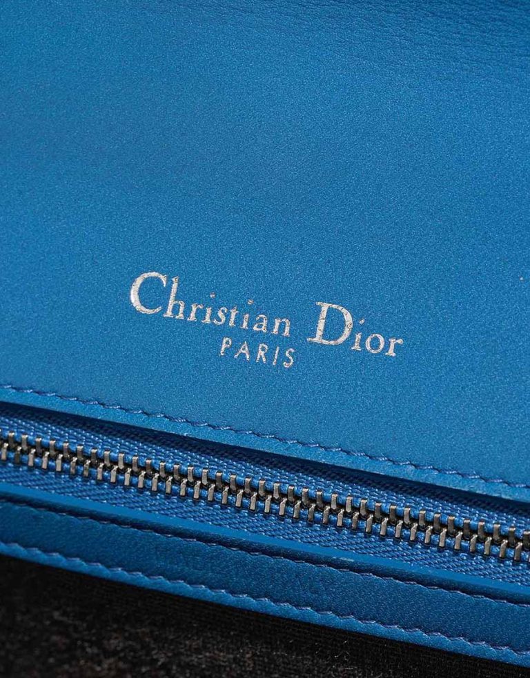 Dior Diorama Medium Veau Bleu Logo | Vendre votre sac de créateur