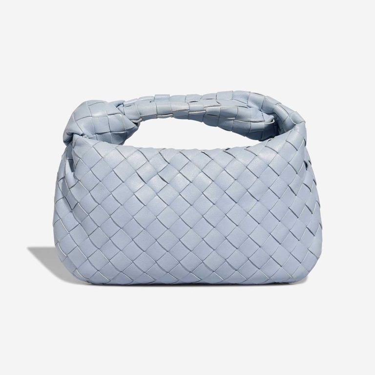 Bottega Veneta Jodie Mini Lamb Light Blue Front | Sell your designer bag