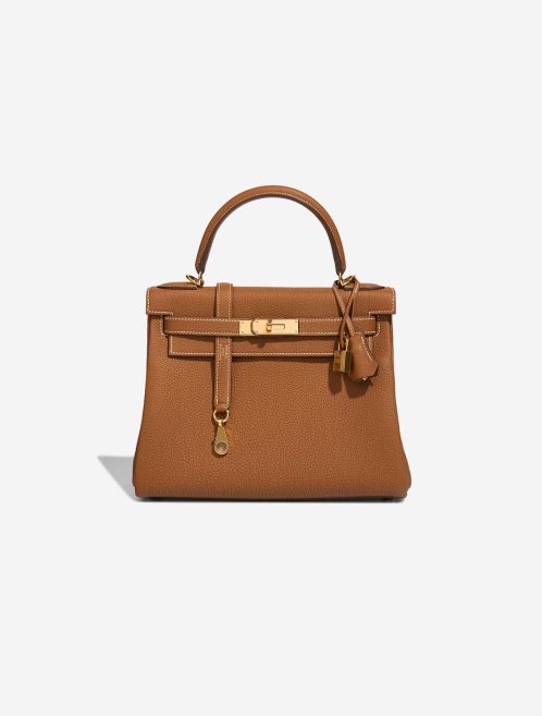 Hermès Kelly 28 Togo Gold Front | Sell your designer bag