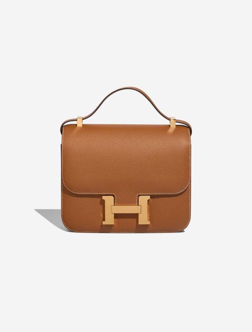 Hermès Constance 24 Epsom Gold Front | Vendez votre sac de créateur