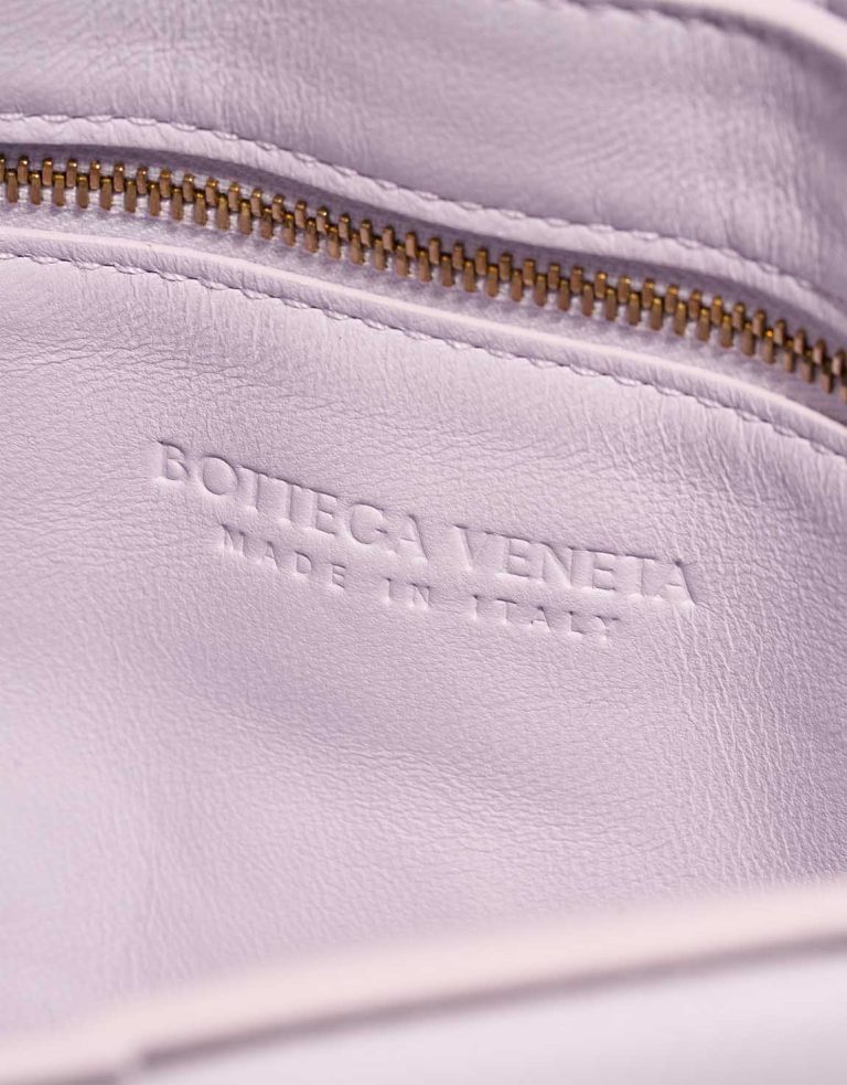 Bottega Veneta Cassette Lammleder Flieder Logo | Verkaufen Sie Ihre Designer-Tasche