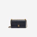 Portefeuille Chanel sur chaîne Timeless Agneau Bleu Foncé | Vendez votre sac de créateur