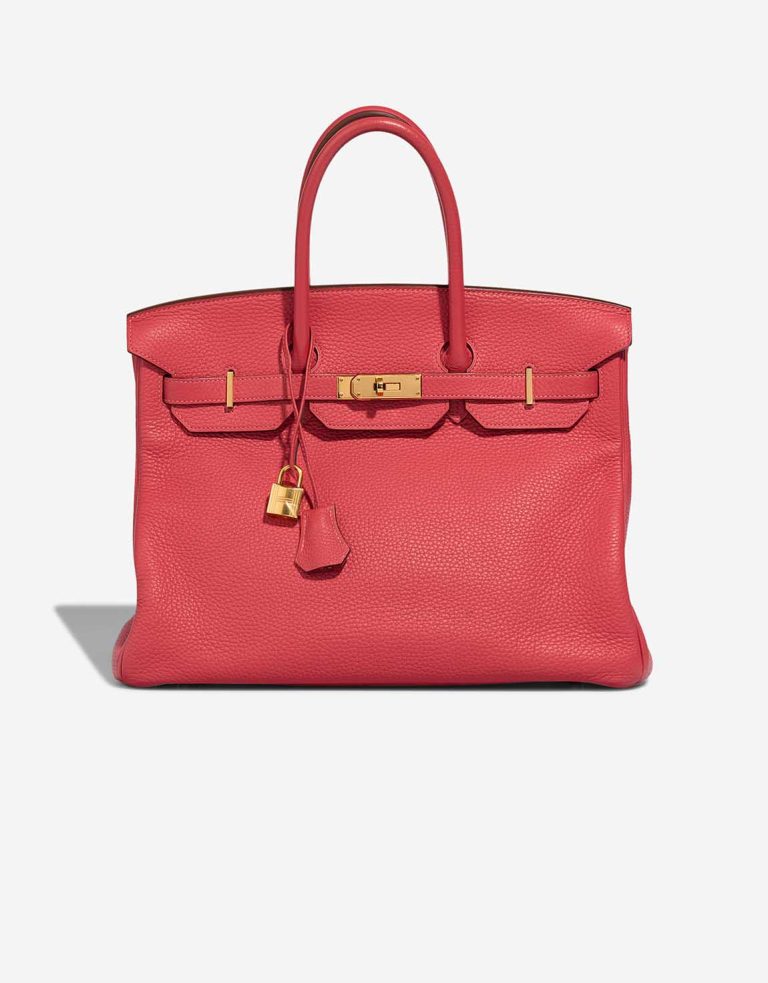 Hermès Birkin 35 Clémence Bougainvillier Front | Verkaufe deine Designertasche