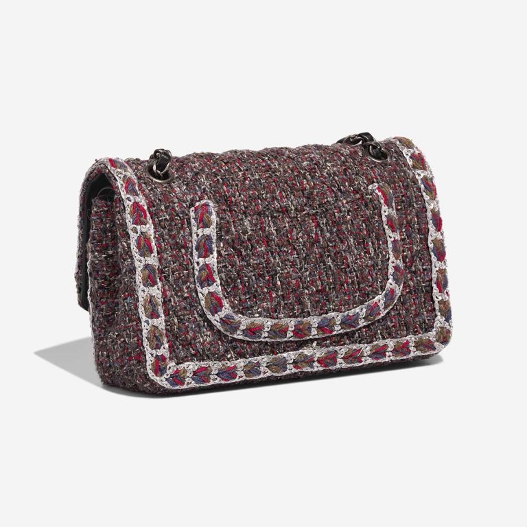 Timeless mittelgroße Tasche Tweed Grau Grau | Verkaufen Sie Ihre Designer-Tasche