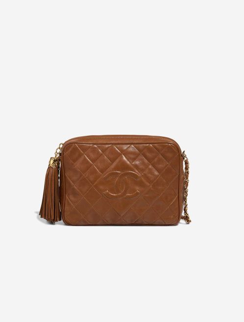 Chanel Camera Bag Medium Lamb Brown Front | Sell your designer bag