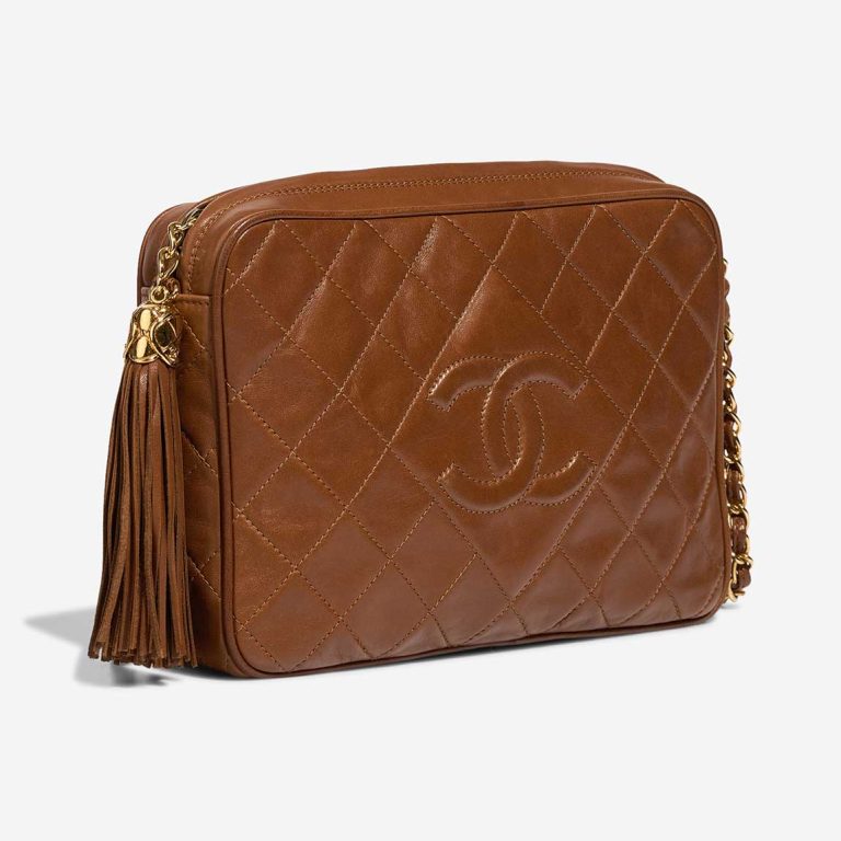 Chanel Camera Bag Medium Lamb Brown | Vendez votre sac de créateur