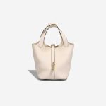 Hermès Picotin 18 Taurillon Clémence Nata Front | Verkaufen Sie Ihre Designertasche