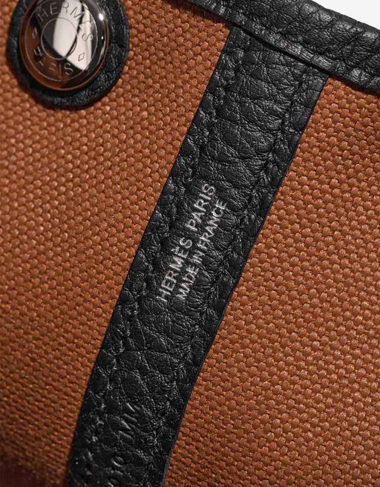 Hermès Garden Party 30 Toile / Veau Négonda Fauve / Black Logo | Sell your designer bag