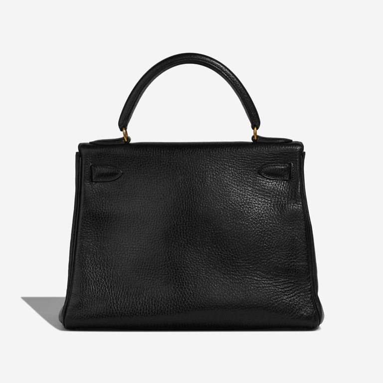 Hermès Kelly 28 Ardennes Noir | Vendre votre sac de créateur