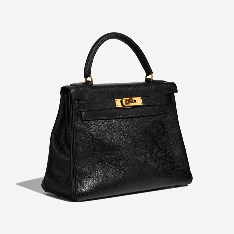 Hermès Kelly 28 Ardennes Noir | Vendre votre sac de créateur