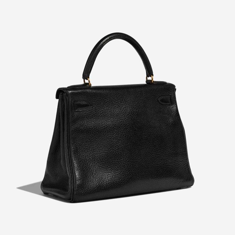 Hermès Kelly 28 Ardennes Noir | Vendre votre sac de créateur