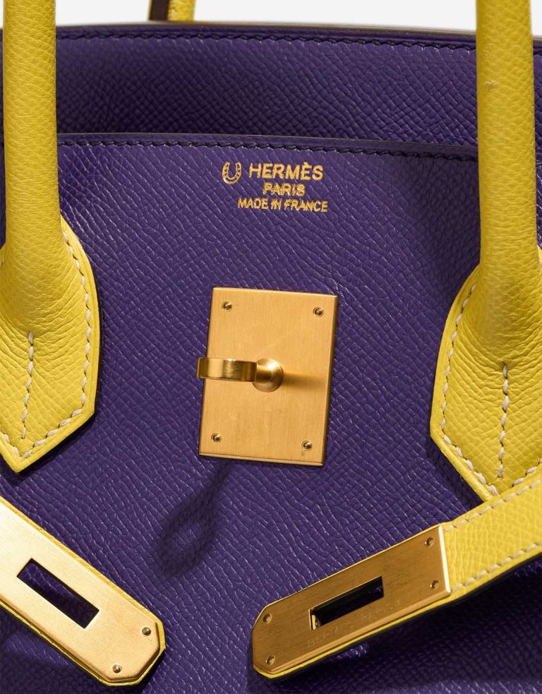 Hermès Birkin 35 Epsom Lime / Kiwi / Iris Logo | Sell your designer bag