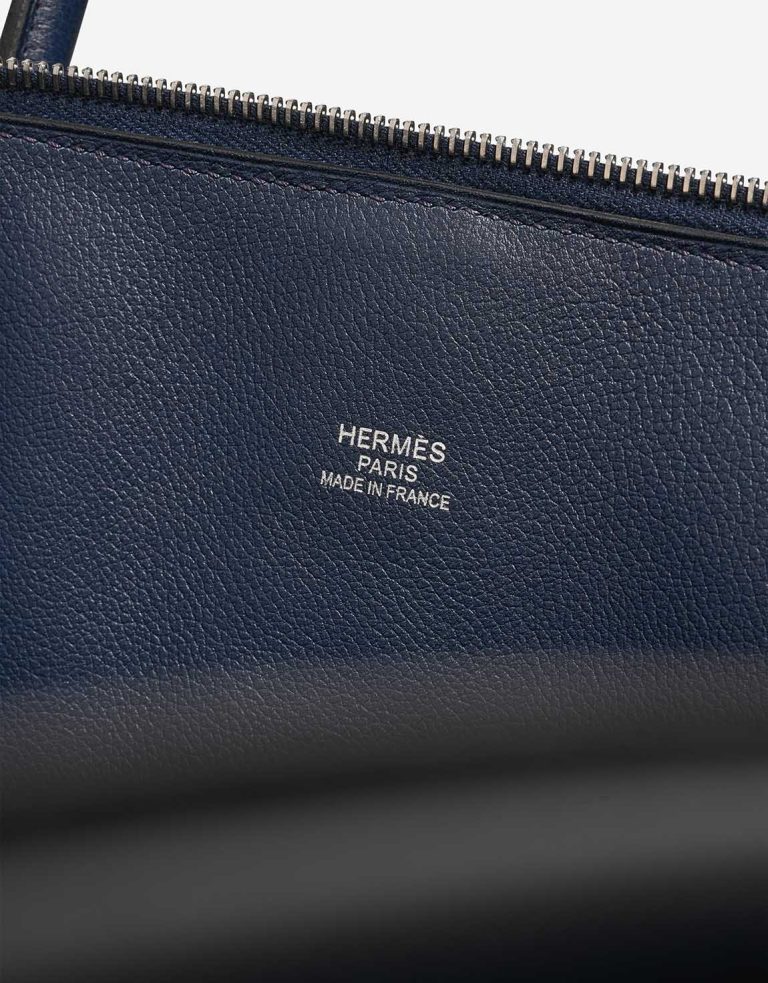 Hermès Bolide Baseball 45 Evercolor Bleu de Malte / Craie Logo | Sell your designer bag