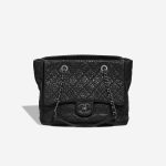 Chanel Grand Shopping Tote Goat Black Front | Sell your designer bag