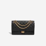 Chanel 2.55 Reissue 226 Aged Kalbsleder Black Front | Verkaufen Sie Ihre Designer-Tasche