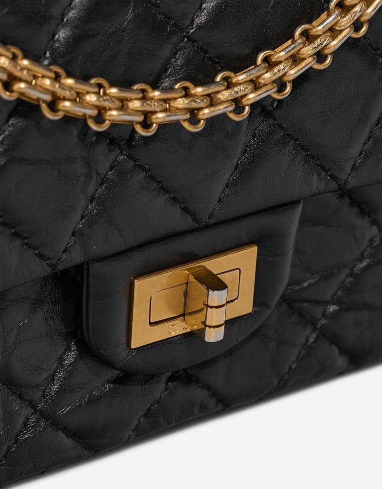 Chanel 2.55 Reissue 226 Aged Calf Black Closing System | Sell your designer bag