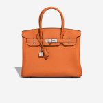 Hermès Birkin 30 Togo Orange Front | Sell your designer bag