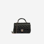 Chanel Timeless Mini Rectangular Lamb Black Front | Sell your designer bag