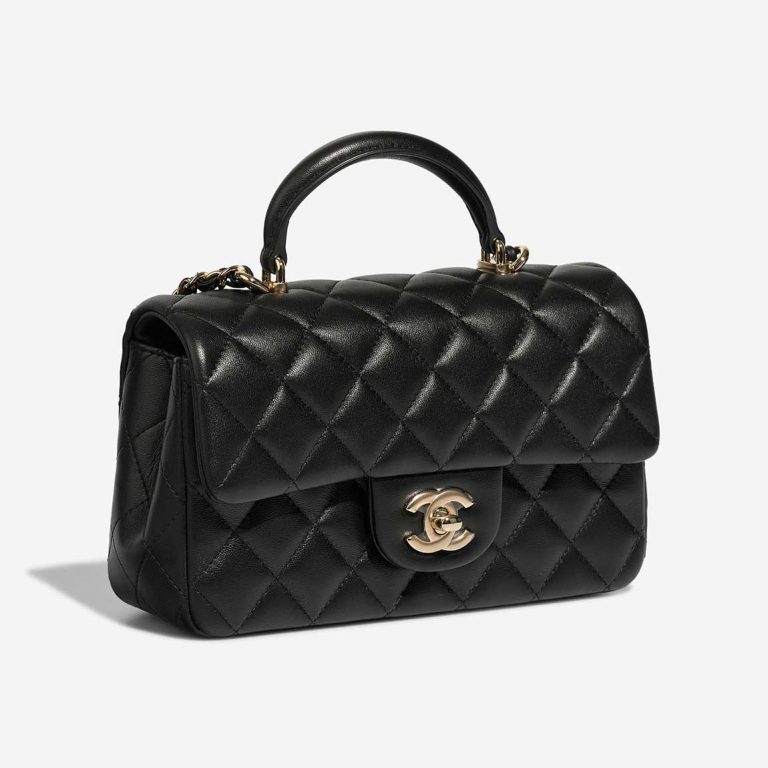 Chanel Timeless Mini Rectangular Lammleder Schwarz | Verkaufen Sie Ihre Designer-Tasche