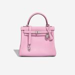 Hermès Kelly 25 Swift Mauve Sylvestre Front | Sell your designer bag