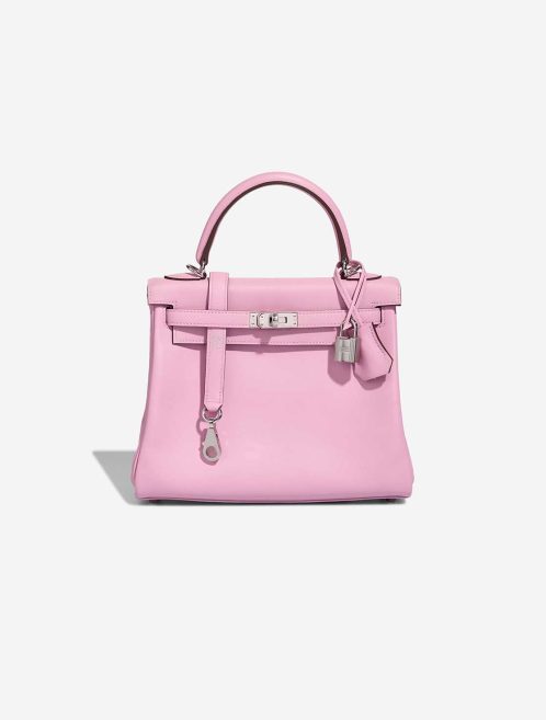Hermès Kelly 25 Swift Mauve Sylvestre Front | Sell your designer bag