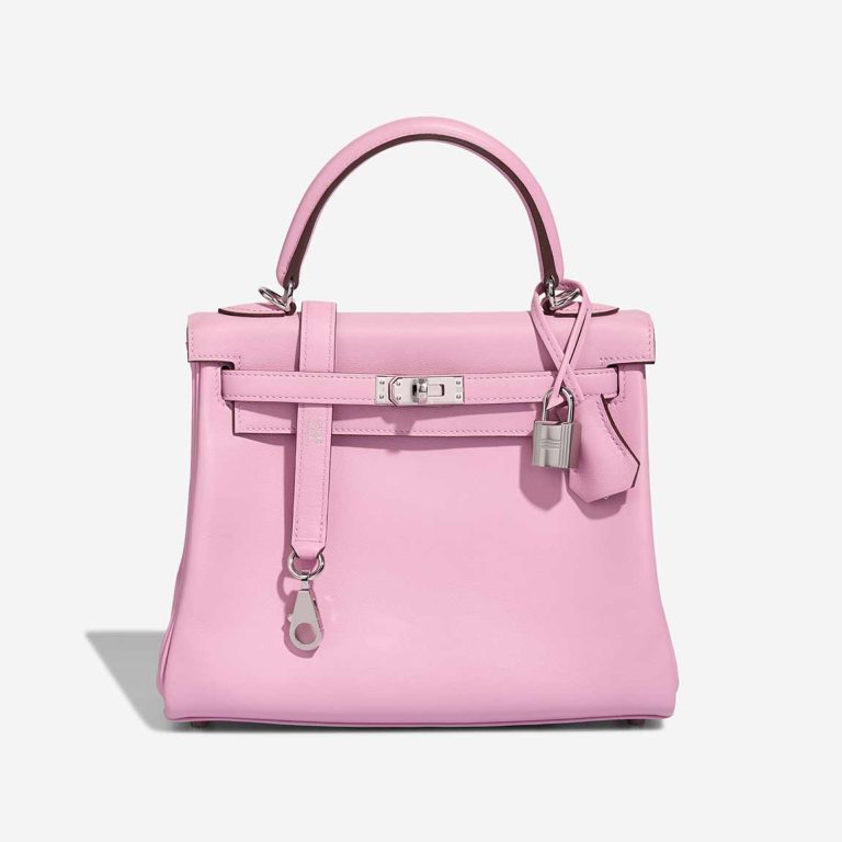 Hermès Kelly 25 Swift Mauve Sylvestre Front | Sell your designer bag