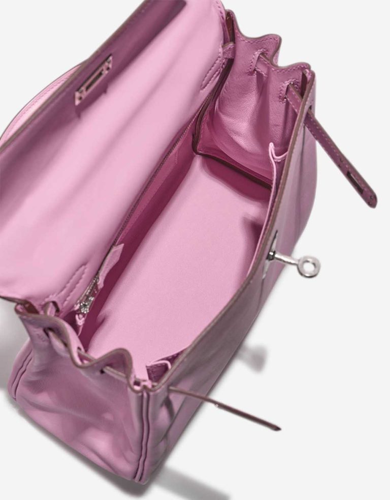 Hermès Kelly 25 Swift Mauve Sylvestre Inside | Sell your designer bag