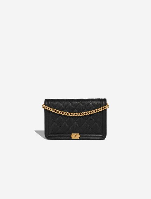 Chanel Boy Small Caviar Black Front | Sell your designer bag