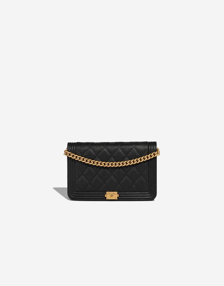 Chanel Boy Small Caviar Black Front | Sell your designer bag