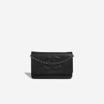 Chanel Wallet On Chain Caviar Black Front | Sell your designer bag