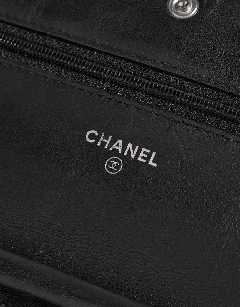 Chanel Wallet On Chain Caviar Black Logo | Sell your designer bag