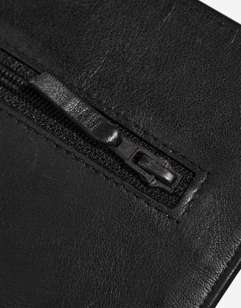 Chanel Wallet On Chain Caviar Black Signs of wear | Sell your designer bag