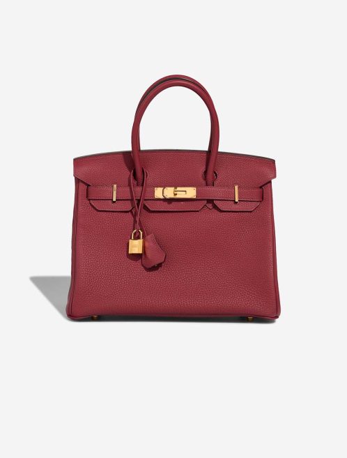 Hermès Birkin 30 Togo Rouge Grenat Front | Verkaufen Sie Ihre Designer-Tasche