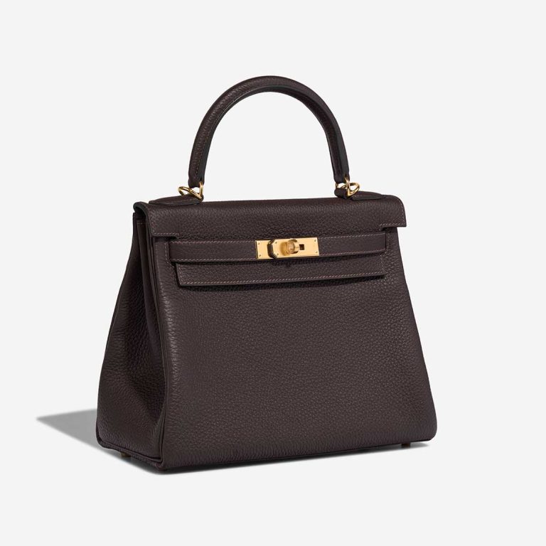 Hermès Kelly 28 Taurillon Clémence Macassar | Sell your designer bag