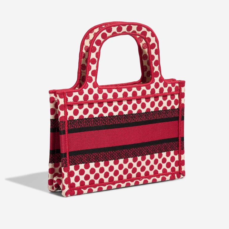 Dior Book Tote Dioramour Mini Canvas Red / White / Black | Sell your designer bag