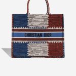 Dior Book Tote Large Canvas Red / Blue / White Front | Sell your designer bag