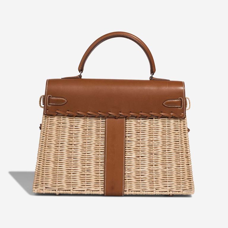 Hermès Kelly Picnic 35 Osier / Barénia Fauve / Naturel | Sell your designer bag