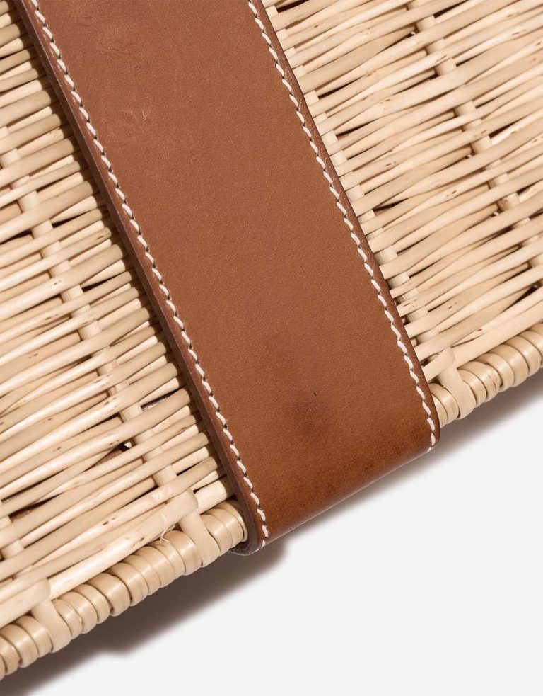 Hermès Kelly Picnic 35 Osier / Barénia Fauve / Naturel Signs of wear | Sell your designer bag