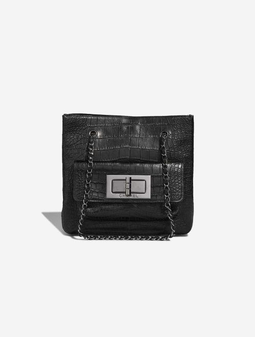 Chanel Shopping Tote Small Matte Alligator Black Front | Vendez votre sac de créateur