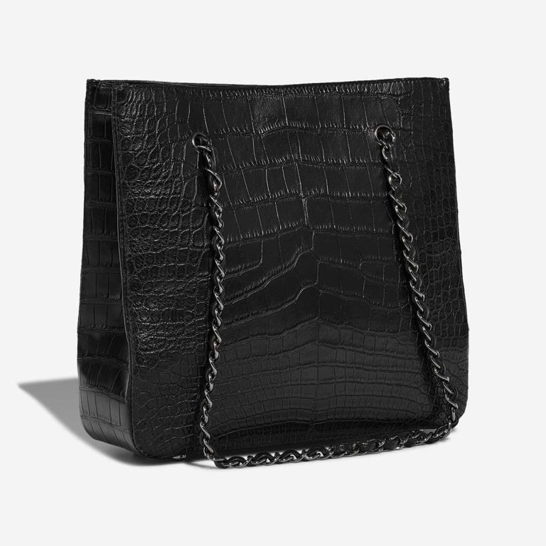 Chanel Shopping Tote Small Matte Alligator Black | Sell your designer bag