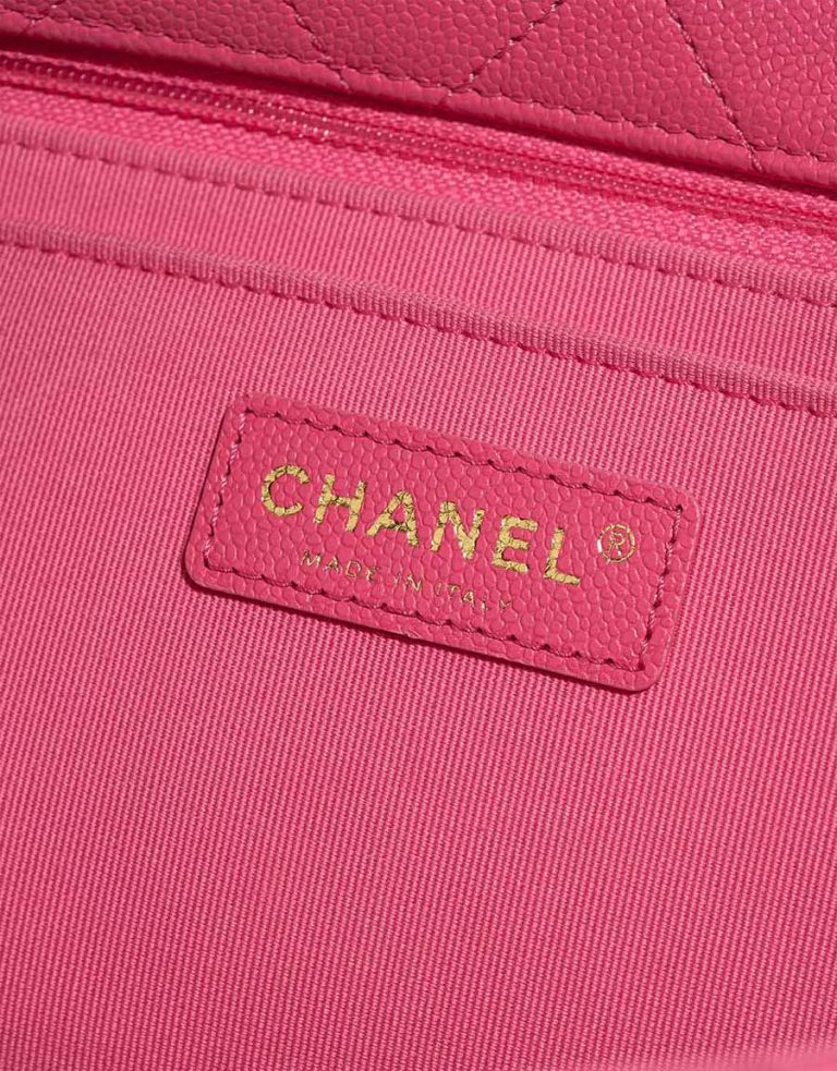 Chanel Flap Bag XXL Caviar Hot Pink Logo | Sell your designer bag