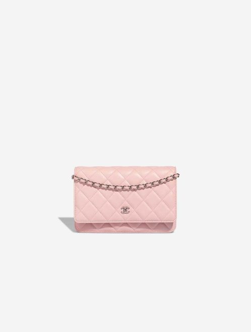 Chanel Wallet on Chain Timeless Lamb Pink Front | Sell your designer bag